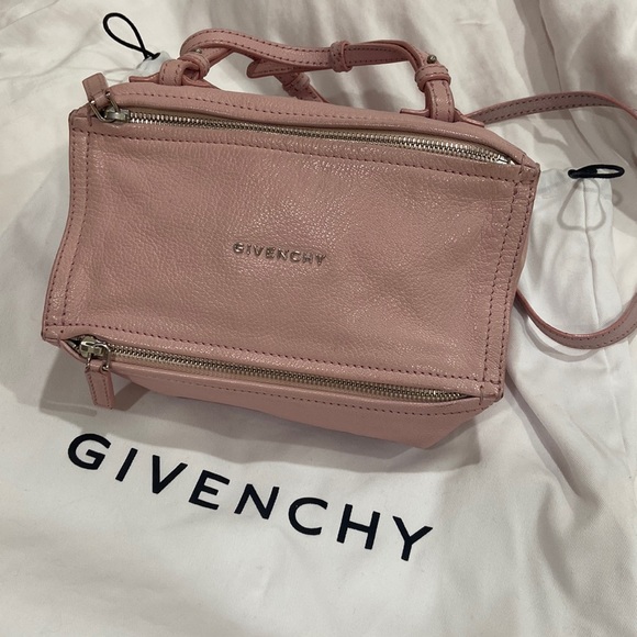 Givenchy Handbags - Givenchy mini pink pandora bag